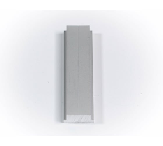Профиль-ползун PR SL019/1SM 19 мм, 0.5 м, 0.266 кг, анодирование, серебро матовое GlobalTOOLS GT-005-107-0001