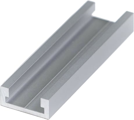 Профиль-шина (паз 3/4 дюйма) PR TR030/1SM 30 мм, 1.2 м, 0.54 кг, анодирование, серебро матовое GlobalTOOLS GT-006-110-0002