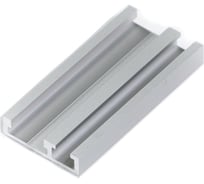 Профиль-шина комбинированная PR TR046/1SM 46 мм, 1.5 м, 1.04 кг, анодирование, серебро матовое GlobalTOOLS GT-006-112-0003