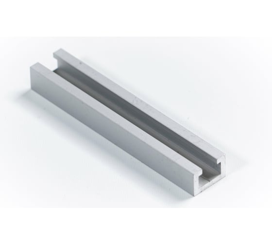 Профиль-шина PR TR019/1SM 19 мм, 3 м, 1 кг, анодирование, серебро матовое GlobalTOOLS GT-006-109-0004