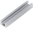 Профиль-шина PR TR019/1SM 19 мм, 3 м, 1 кг, анодирование, серебро матовое GlobalTOOLS GT-006-109-0004 1