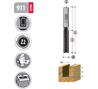 Фреза пазовая 8х32 мм, S-12 мм WOODWORK 911.0832.12 25600419