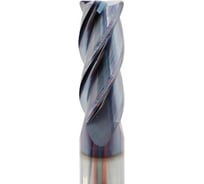 Фреза СпецТехИнструмент концевая монолитная твердосплавная радиусная 10x75 мм D10-CR1.0-L75-T4-AlTiN-HRC60A E600 D10-CR1.0-L75-T4-AlTiN-HRC60A