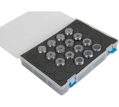 Набор цанг STANDARD ER40-SET-15, 15 предметов, 3-26 мм DeBever Machining Solutions DB-S-ER40SET15