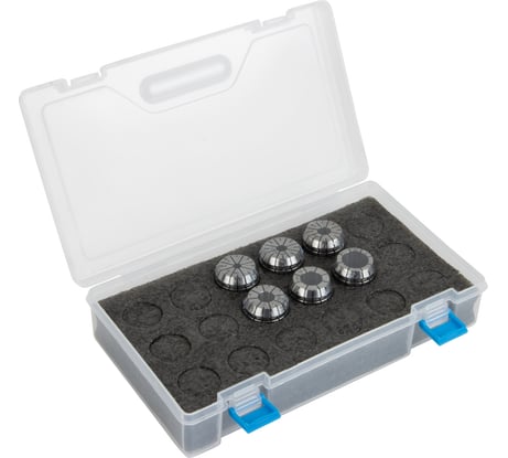 Набор цанг STANDARD ER32-SET-06, 6 предметов, 6-20 мм DeBever Machining Solutions DB-S-ER32SET06