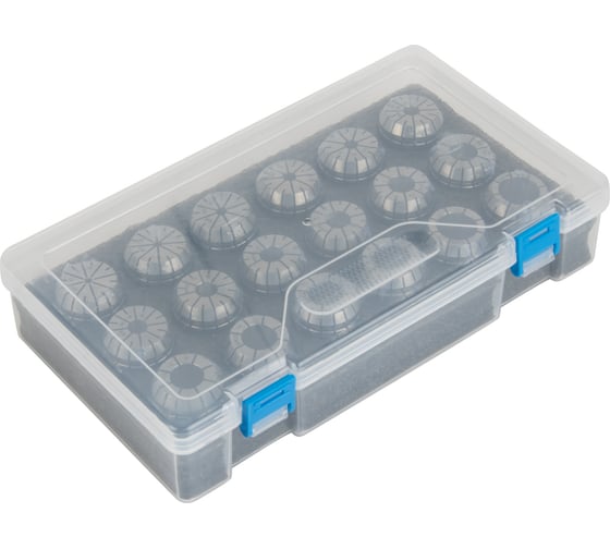 Набор цанг STANDARD ER32-SET-18, 18 предметов, 3-20 мм DeBever Machining Solutions DB-S-ER32SET18