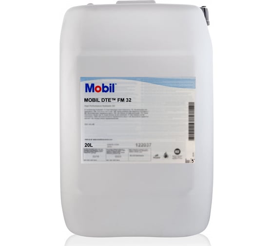 Минеральное масло DTE FM 32 20 л MOBIL 127661 1