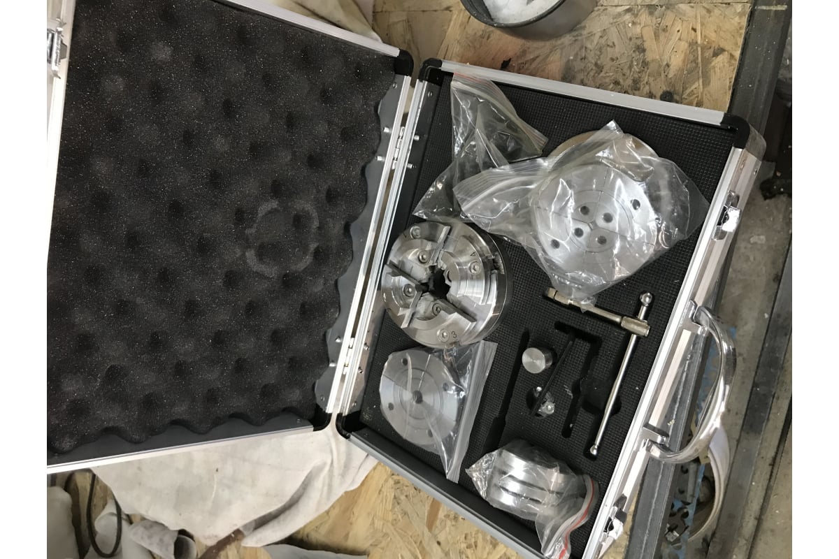 Патрон токарный 4-х кулачковый в наборе CK-3.75Z/S1 для ...