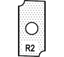 Нож T61202 внутренний радиус R2 для 1472516512 ROTIS 744.T61202