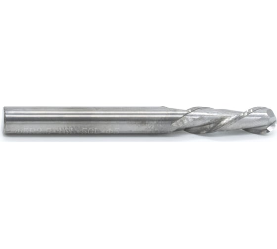 Фреза двухзаходная сферическая по алюминию LC450050 TideWay 10582