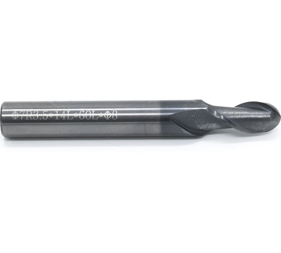 Фреза сферическая удлиненная твердосплавная LC270070 TideWay 10026