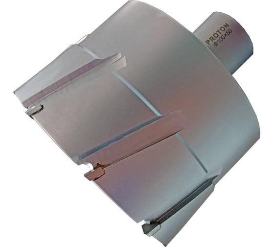 Сверло корончатое PROTON d102мм (h=50) (Weldon 32) ТСТ Т0000028459
