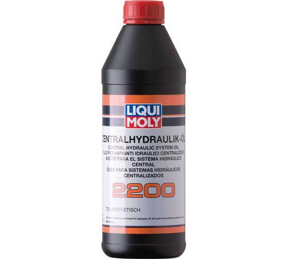 Полусинтетическая гидравлическая жидкость 1л LIQUI MOLY Zentralhydraulik-Oil 2200 3664 1