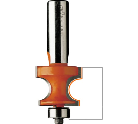 Фреза профильная Катушка (28.6x22.2 мм; R 6.35 мм; S 12 мм) CMT 961.564.11 1