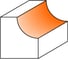 Фреза кромочная галтельная (50.8x22.2 мм; R 19 мм; S 12 мм) CMT 937.951.11 2