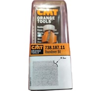 Фреза радиусная (18.7x12.7 мм; R 3 мм; хвостовик 6 мм) CMT 738.187.11