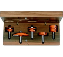 Комплект фрез концевых (5 шт; хвостовик 12 мм; C) CMT 900.511.11