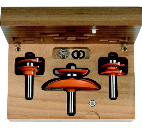 Комплект фрез концевых (3 шт; хвостовик 12 мм; B) CMT 900.521.11 1