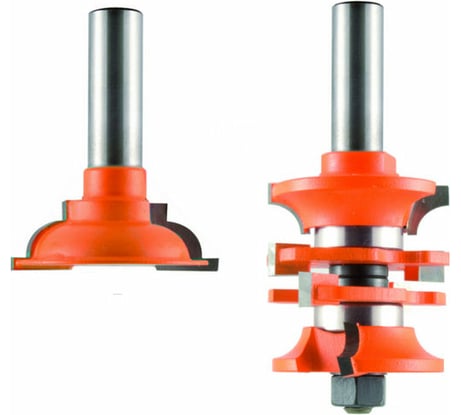 Комплект фрез для дверной обвязки (48-60 мм; R 8 мм; хвостовик 12 мм) CMT 955.806.11