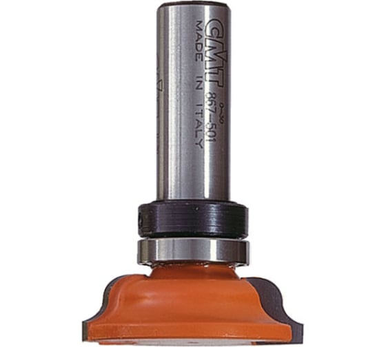 Фреза обратная калевочная для карнизов (60.5х17.3 мм; R 6.35 мм; хвостовик 12 мм) CMT 967.503.11B 1