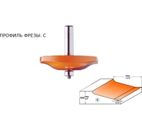 Фреза филеночная (82.5x15 мм; хвостовик 12 мм; C) CMT 990.503.11