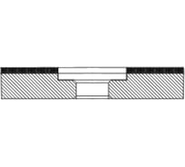 Круг алмазный плоский с выточкой 6A2 (150x20x4x24x32 мм; АС4; 125/100; В2-01; 144 кар.) ООО Алмазный инструмент 024631