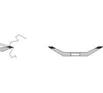 Круг алмазный тарельчатый 12R4-25 (150x5x3x16х32 мм; АС4; 100/80; В2-01; 35.4 кар.) ООО Алмазный инструмент 024999
