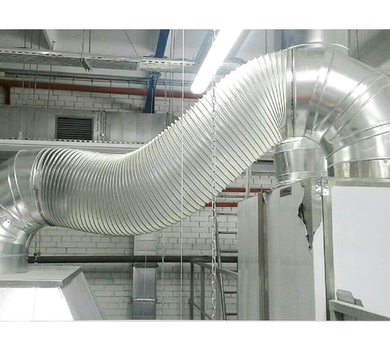 Полиуретановый воздуховод (5 м; 130 мм; 1.5 мм) TEX PU-1,5-130/5