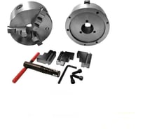 Патрон токарный 315мм, 3-х кулачковый, 7100-0011П, с прямыми и обратными кулачками FUERDA GRIFF b208023