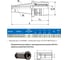 Патрон фрезерный усиленный NT50-JM7132, L1=95мм, DIN2080 GRIFF 032458 2