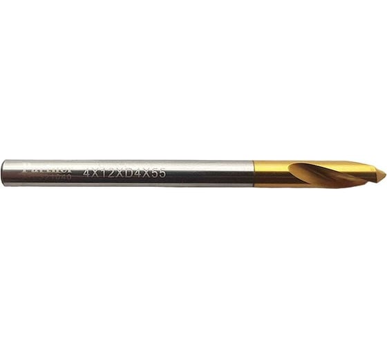 Сверло центровочное Серия 321 (4х55 мм, HSSE, TiN, 90°) Partner 321040
