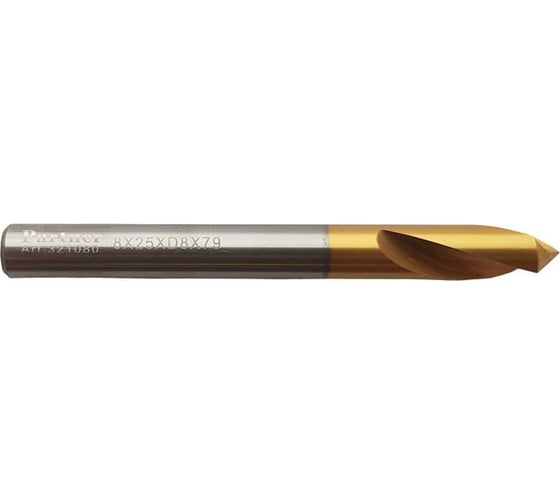 Сверло центровочное Серия 321 (8х79 мм, HSSE, TiN, 90°) Partner 321080