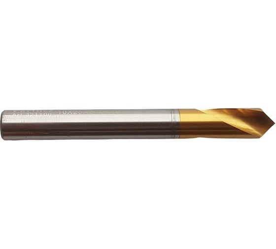Сверло центровочное Серия 321 (10х90 мм, HSSE, TiN, 90°) Partner 321100