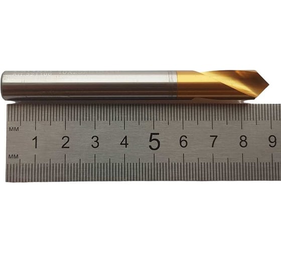 Сверло центровочное Серия 321 (10х90 мм, HSSE, TiN, 90°) Partner 321100