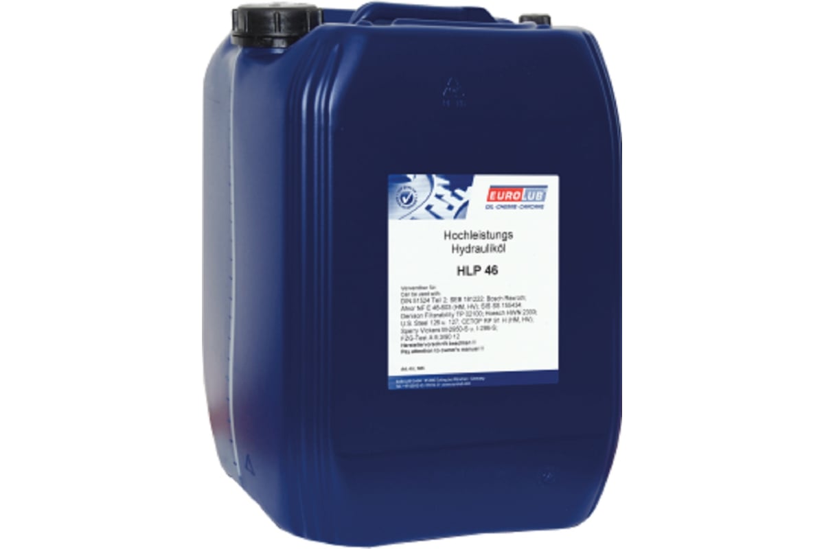 Масло гидравлическое HLP ISO-VG 46 Oil 20 л EUROLUB 505020 - выгодная ...