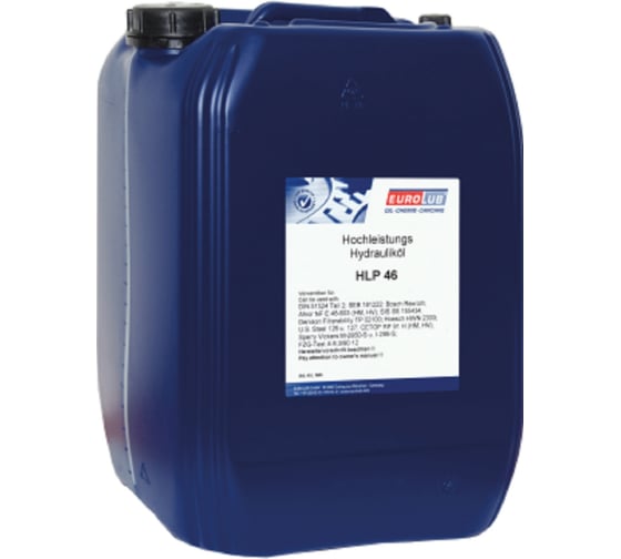 Масло гидравлическое HLP ISO-VG 46 Oil 20 л EUROLUB 505020