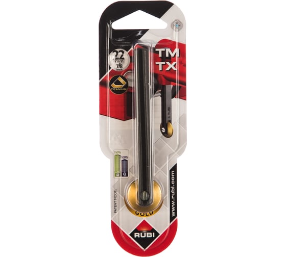 Резец роликовый победитовый GOLD TX/TM (22 мм) RUBI 01965
