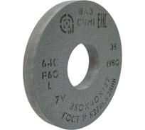 Круг шлифовальный 1 (350х40х127 мм; 64 С; 25СМ F60K/L) Волжский абразивный завод 002175