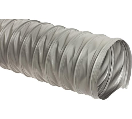 Шланг универсальный серый, длина 5м, диаметр 100мм, стенка 0,3мм JET PVP300.100.5