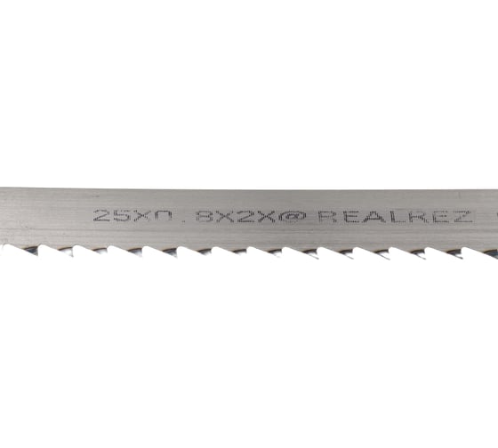 Пила ленточная Carbon 3405 мм, 25 мм, шаг 2TPI REALREZ 4687203264857