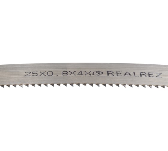 Пила ленточная Carbon 2240 мм, 25 мм, шаг 4TPI REALREZ 4687203264413