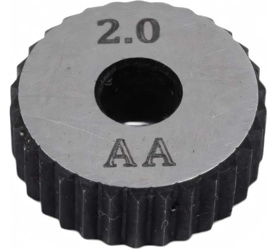 Ролик для прямой накатки 20x8х6 мм, шаг 2.0 мм, Р6М5 (aa) ИНСТУЛС 00001238298