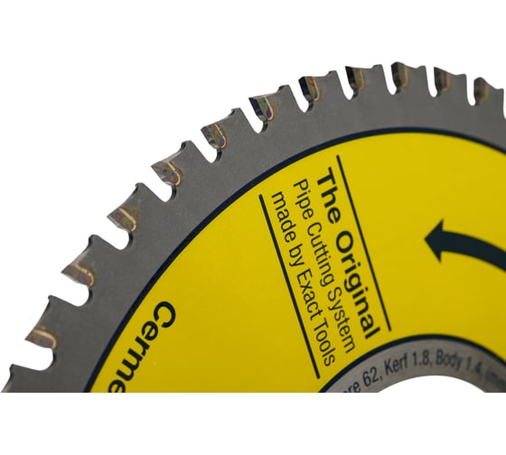 Диск СERMET для труборезов Pipecut 280Е, 360Е (165х62 мм) Exact 7010497