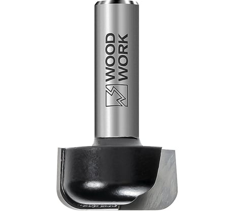 Фреза для изготовления подносов 28.6х45 мм, хв-к 8 мм, R=6.3 мм WOODWORK 951.2913.08