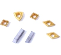 Набор сменных твердосплавных пластин для резцов 16х16 мм Stalex S/N10275-1