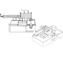 Прижим пакетной резки для ленточнопильного станка BS-280G Stalex 100330