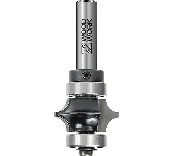 Фреза с двойным радиусом R=4.8 мм, 25.4х61 мм, S=8 мм WOODWORK 938.4050.08