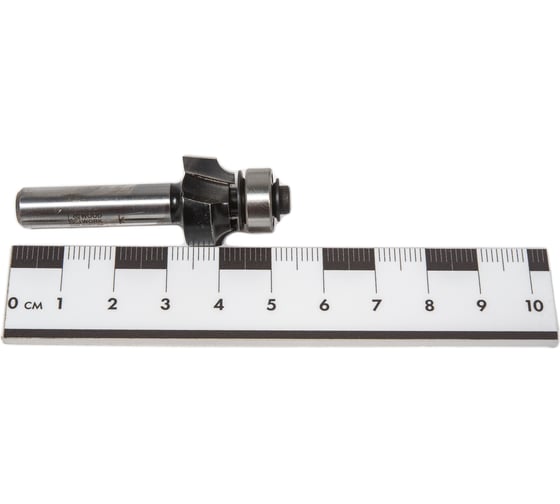 Фреза радиусная с подшипником R=3.2 мм, 19х54 мм, S=8 мм WOODWORK 938.3295.08
