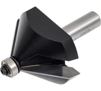 Фреза фасочная с подшипником угол=45°, 57.2х80 мм, S=12 мм WOODWORK 936.5745.12