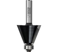 Фреза фасочная с подшипником угол=45°, 34.9х65 мм, S=12 мм WOODWORK 936.3545.12